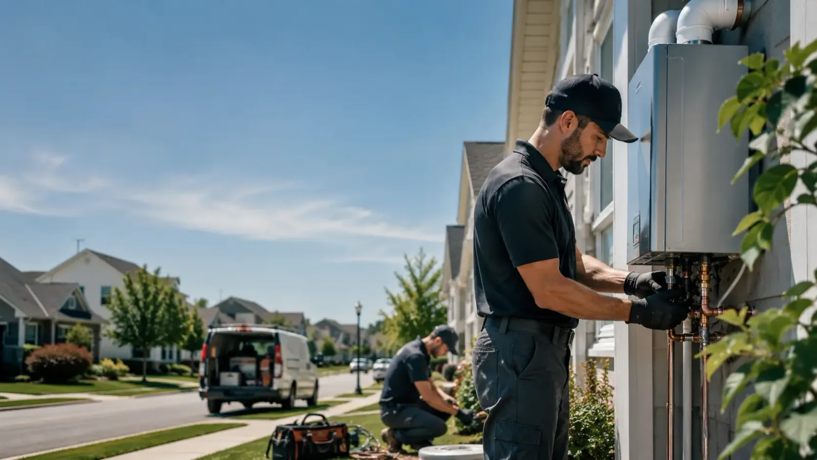 Tankless Water Heater Installation in Denison, TX